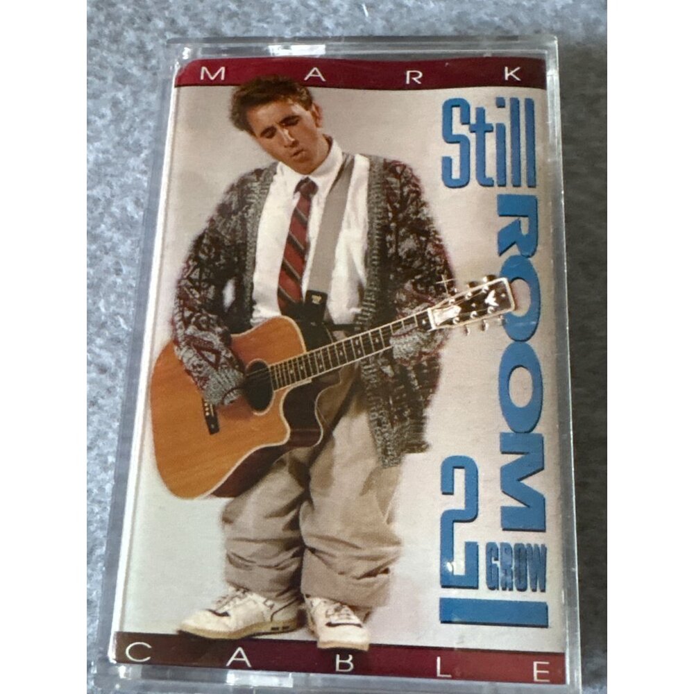 Mark Cable "Still Room to Grow" 1993 Cassette Tape Album with Case & Insert